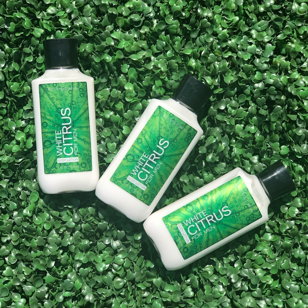 Men’s White Citrus Lotion